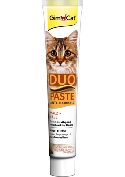 grimcat Anti Hairball Duo Paste Malt Peynirli 50 gr