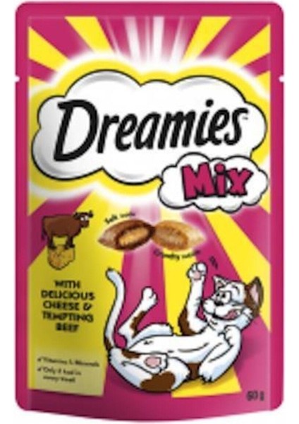 Dreamies Dana ve Peynirli Kedi Ödülü 60gr