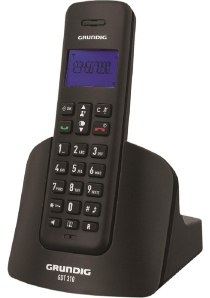 Gdt 310 Siyah Dect Telefon