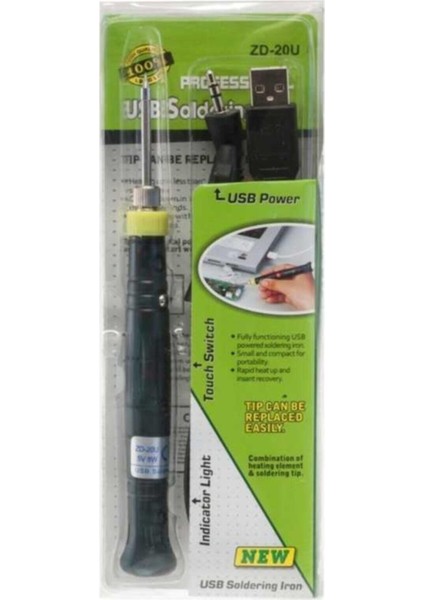 ZD-20U 5V 8W USB Kalem Havya fırsatları