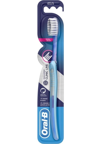 Oral B Clinic Line Pro Expert Diş Fırçası Soft Lacivert