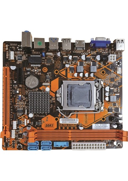 H61FHL Intel LGA1155 H61 Ddr3 Matx 1155P