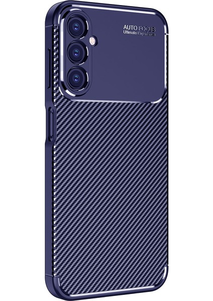 Samsung Galaxy A24 Karbon Görünümlü Silikon Renk Atmaz Darbe Emici