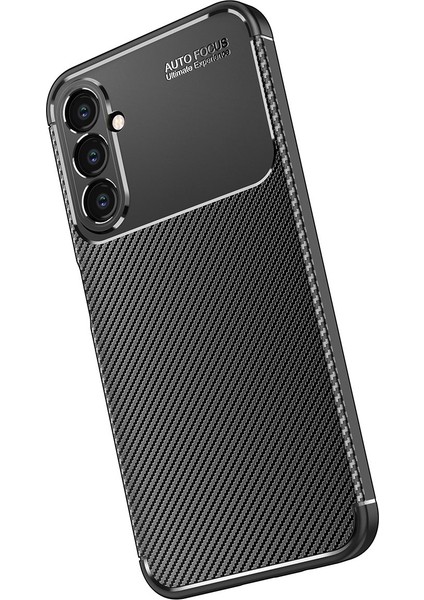 Samsung Galaxy A24 Karbon Görünümlü Silikon Renk Atmaz Darbe Emici