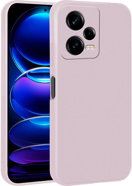 Xiaomi Redmi Note 12 Pro Soft ve Pürüzsüz Silikon Yumuşak Koruyucu Kılıf Kapak