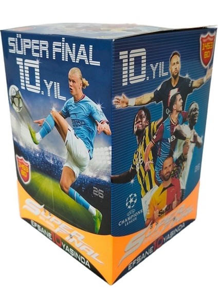 Patimkuyruk Süper Final 10.yıl Premium Özel Seri 20 Li Futbol Oyun Kartları - 2023 -24-25-26-27 Son Sezon modelleri