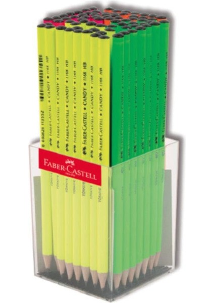 Faber Castell Candy 2b Yuvarlak Kurşun Kalem 72 Li Paket