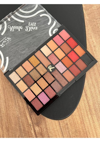 Roesıa Rose Cosmetics Rose 34'lü Diva Model Göz Far Paleti