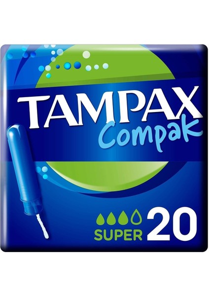 Tampon Super Eko Paket 20'Li