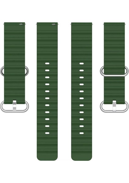 Xiaomi Watch S1 / S1 Pro / S1 Active Metal Toka Ocean Silikon Kordon 22MM modelleri