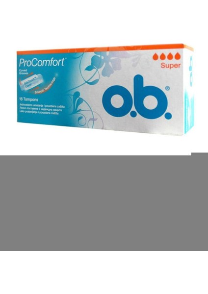 O.B Procomfort O.B. Pro Comfort Süper Tampon 16adet