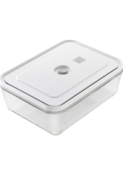 Fresh & Save Vakumlu Buzdolabı Saklama Kabı, Borosilikat Cam, Gri