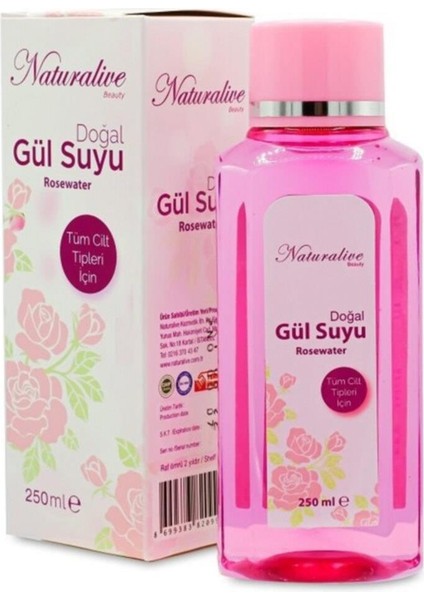 Beauty Saf Gül Suyu 250ML Naturalive