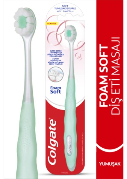 Foamsoft Diş Eti Masajı Yumuşak Diş Fırçası
