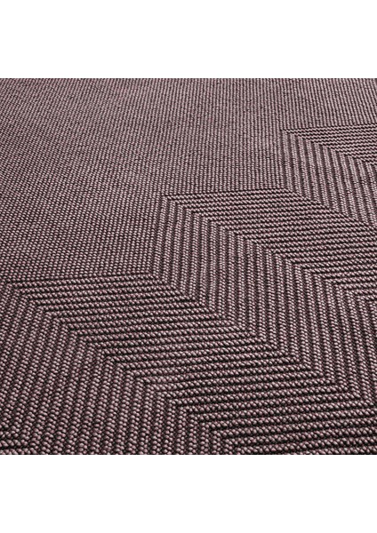 Zigzag Saf Pamuk Dekoratif Yıkamalı Halı 150X200 cm Kahve fiyatları