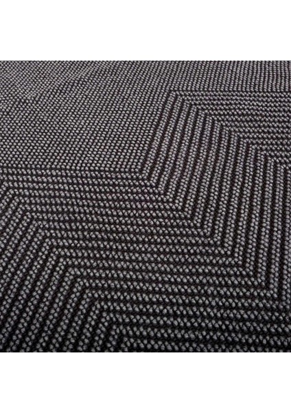 Zigzag Saf Pamuk Dekoratif Yıkamalı Halı 150X200 cm Kahve fırsatları
