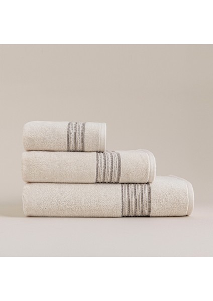 Rimmen Banyo Havlusu 85X150 cm Natural
