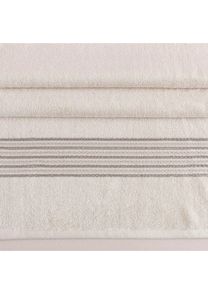 Rimmen Banyo Havlusu 85X150 cm Natural