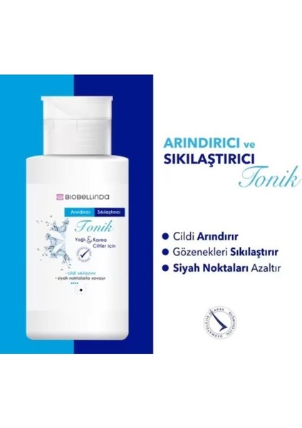 Arındırıcı Sıkılaştırıcı Tonik 200 ml +Cildi Yatıştıran ve Nefes Almasını Sağlayan Özel Formül