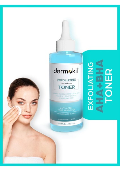 Exfoliating Aha+Bha Niacinamide Tonik 200 ml
