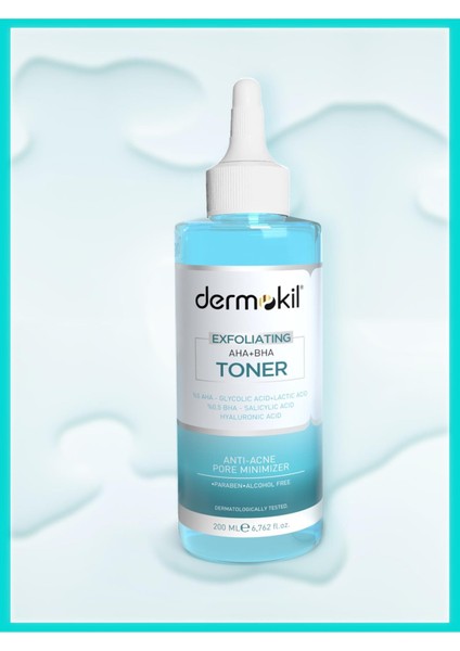 Exfoliating Aha+Bha Niacinamide Tonik 200 ml