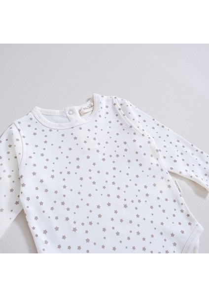 Party Yıldız Baskılı Body Ekru fiyatları