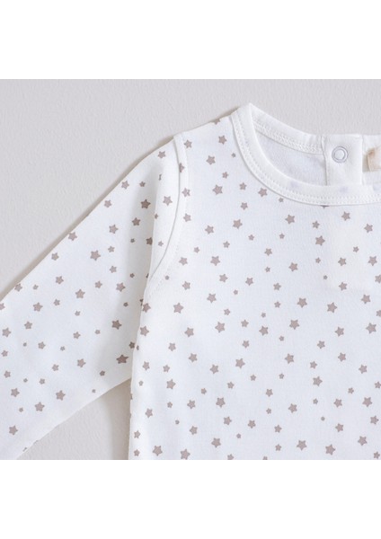 Party Yıldız Baskılı Body Ekru modelleri