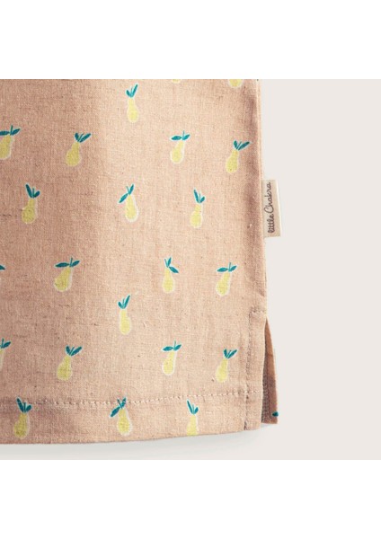 Pear Baskılı Kolsuz Tshirt Kahve modelleri