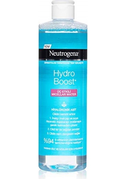 Hydro Boost Üç Etkili Micellar Water, 400 ml