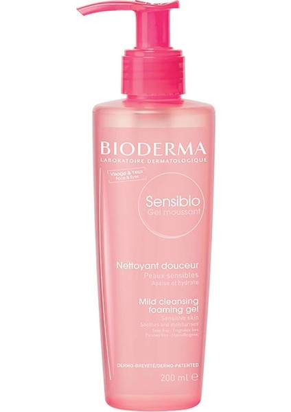Biod Sensibio Yüz Temizleme Jeli 200 ml