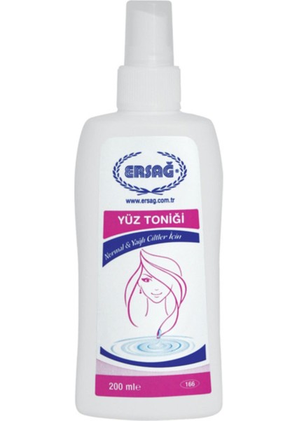 Normal Yağlı Ciltler Için Yüz Toniği 200ML