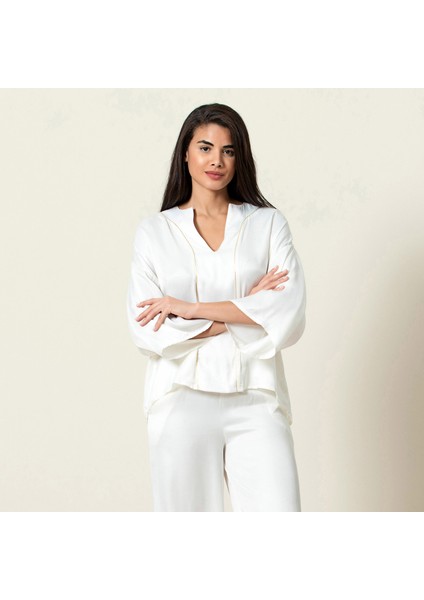 Crocus Pijama Takımı Ekru fiyatları