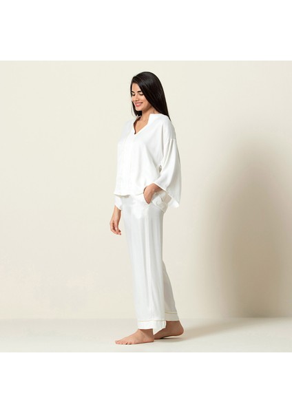 Crocus Pijama Takımı Ekru modelleri