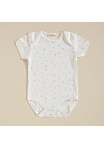 Elephant Kısa Kollu Body 2 Li Beyaz/gri modelleri