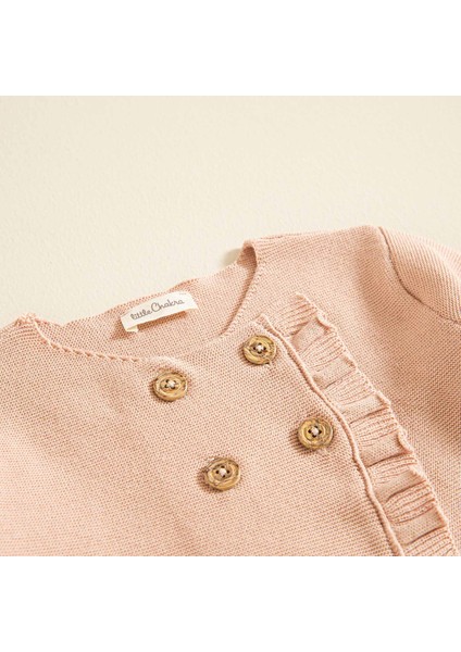 Triko Hırka Pembe modelleri