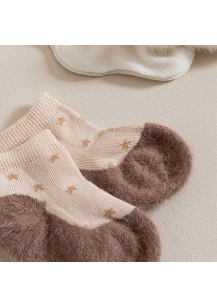 Party 3 Lü Çorap Ekru modelleri