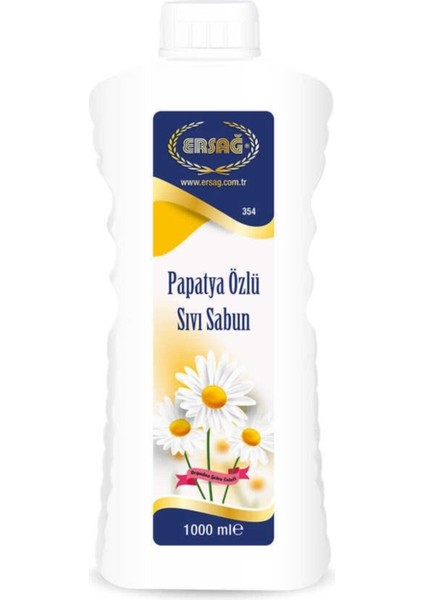 Papatya Özlü Sıvı El Sabunu 1000 Ml. + Boş Aparat