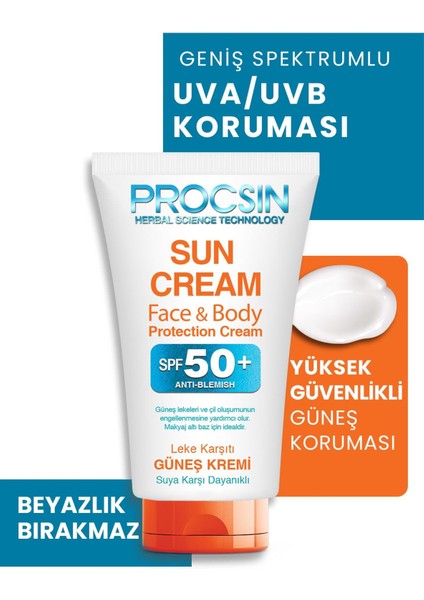 Procsın Güneş Kremi (50 ml * 3 Adet) Fırsat Paketi