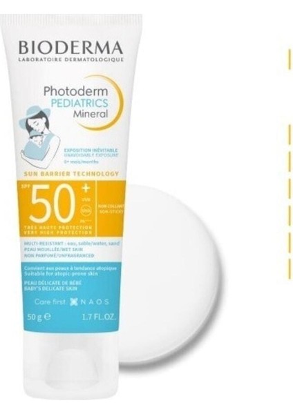 Photoderm Pediatrics Mineral SPF50+ 50GR