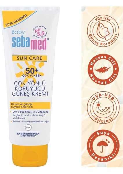 Sun 50 Spf Bebek Güneş Kremi 75 ml