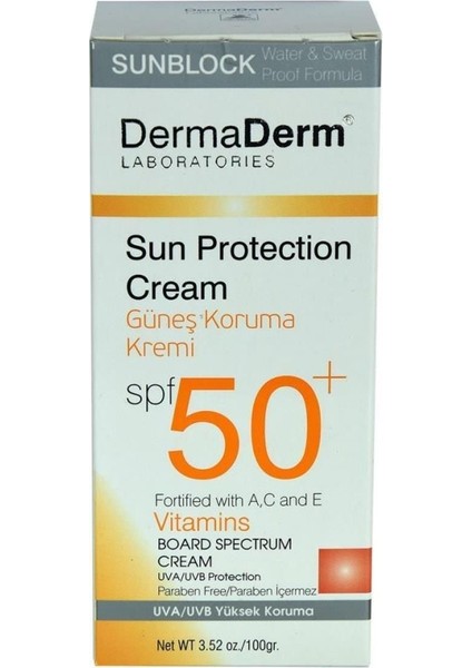 Dermatolojik SPF50+ Güneş Kremi 100 ml