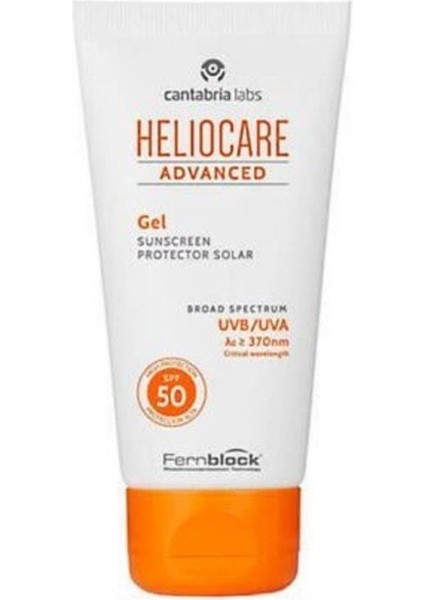 Advanced SPF50 Gel 50ML Karma ve Yağlı Ciltler Için Güneş Koruyucu