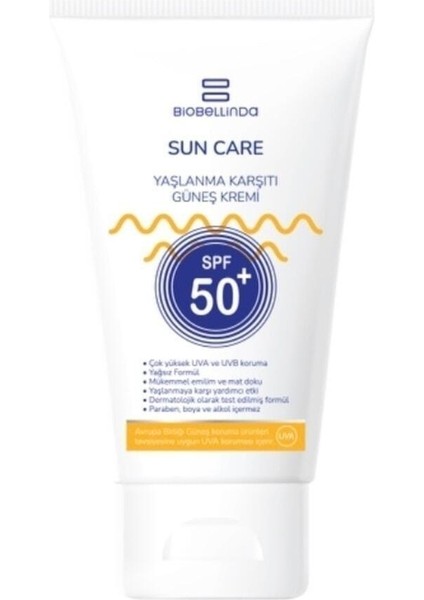 Biobellinda  Güneş Kremi +50 Spf Yeni Ambalaj 50 ml Sun Care