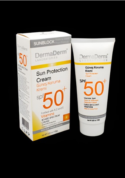 Bitkisel Güneş Koruma Kremi Spf 50 100 gr