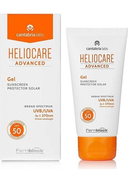 Advanced Gel Güneş Koruyucu Jel Spf 50 50 ml