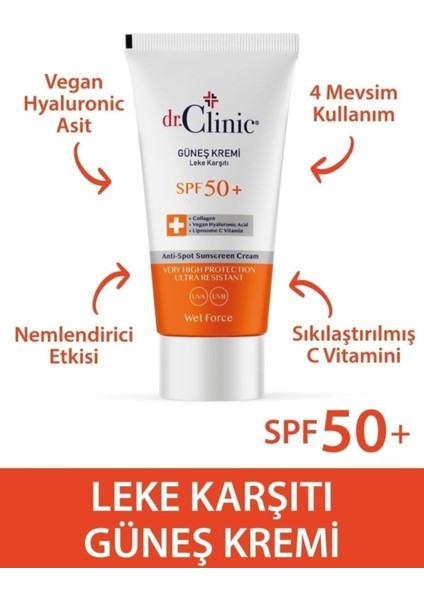 Güneş Koruyucu Krem Leke Karşıtı Spf 50 (50 Ml)
