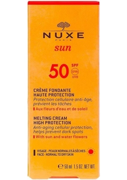 Sun SPF50 Creme Fondante Güneş Kremi 50ML