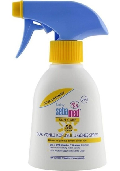 Çok Yönlü Güneş Koruyucu SPF50 200 ml Baby