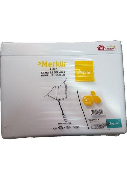 Japar 51037 Merkür Asma Içten Zincirli Rezarvuar()