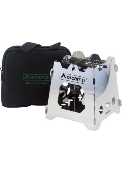 Kamp Çaydanlık ve Ateş Kutusu 2 Li Set